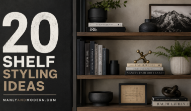 Shelf styling ideas