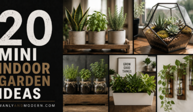 mini indoor garden ideas