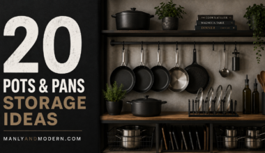 pots pans storage ideas