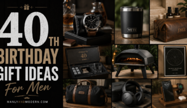 40th birthday gift ideas for men