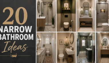 narrow bathroom ideas