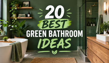 green bathroom ideas