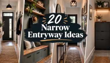 narrow entryway ideas